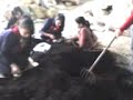Procesando para empacar el vermicompost en el cbta 33