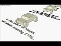 Car tutorial in SketchUp plugin ( sketchypyshics )