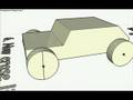 Car tutorial in SketchUp plugin ( sketchypyshics )