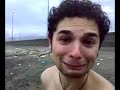 Bagno a mare a Gennaio..Sempre Marco il folle