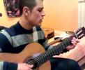 una song cantata e suonata da sir zello in una serata a casa di un amico