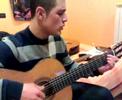una song cantata e suonata da sir zello in una serata a casa di un amico