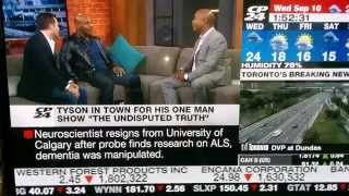 Mike Tyson Goes Crazy On Live Canadian News
