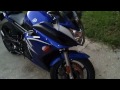 6000 k HID headlight on yamaha fz6r