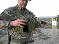 A quick shooting sequence showing the excellent accuracy of the tiny 950 Jetfire pistol. Holding 9 rounds, this is an excellent portable choice for LE or CCW Civilians. Yes it's only a .25 ACP caliber but thats a potent enough caliber when your carry system demands a pistol this small. The single action design will require practice and training. But, with that, it makes a great backup gun as well for you officers. Look for Nutnfancy's table top review of the 950 as well.////////////////Camo worn for review and testing. Nutnfancy Likability Scale: 10 out of 10 NOTE: Camo and tactical gear worn is from other tests being conducted that day at the clinic. I test and demo many items per visit.