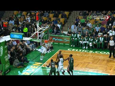 Video: Avery Bradley Sinks the AMAZING Behind-the-Backboard Shot