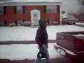 my enemy is the snow plow man.