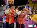 LMAO drags ondubu out since he got shy . but ends up dancing by himself anyways . he danced sososo cuuutely xDD