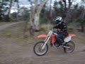 Honda cr 80 rocks