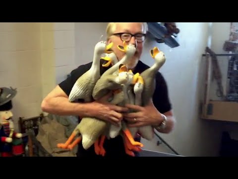 Adam Savage MYTHBUSTS The Duck Army