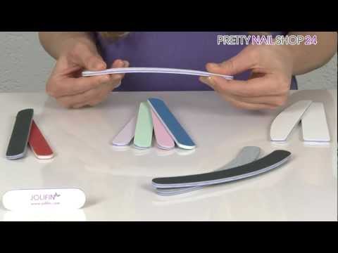 Nagelfeilen für die gelungene Maniküre und künstliche Fingernägel