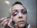 Maquiagem Rosa e Roxo