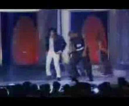 Michael Jackson.Usher,Chris Tucker. "You Rock My World" dance solo by 