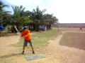 Rick Zanoni hits single at Pattaya softball