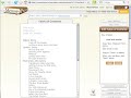 MemoryPress - Edit Table of Contents