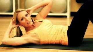 Oblique Abdominal Crunches Working Out for Results VID