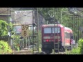 Züge im Moseltal bei der kleinen Stadt Pommern
