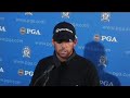 garcia discusses his performance at the 90th pga championship.