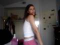 two girls caught dancing by sister
