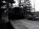 Off-loading of an M-5 High Speed Tractor