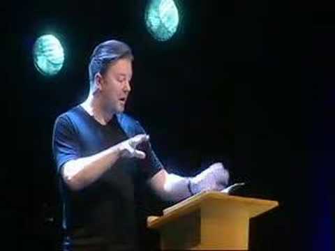 Ricky Gervais on evolutionRevelations from a dusty old book
