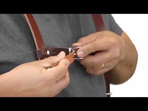 how to adjust suspenders