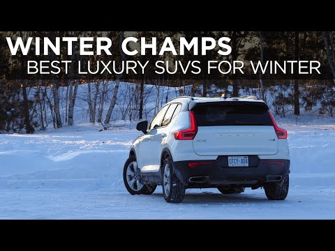 volvo xc40 and bmw x5  winter driving champs  drivingca