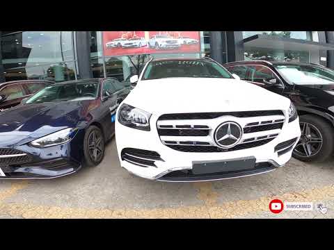 GLS 450 2023 màu trắng nội thất kem. Mercedes GLS 450 4Matic V0 2023