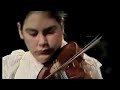 at age 13..beethoven violin sonata #9, alain planes, piano... live on german television