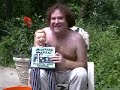 travis does a grin-inducing ventriloquist routine with his little buddy satchel!  (travis took his shirt off because it was so hot outside, but don't let that distract you from the hilarity!)
www.travisandjonathan.com