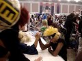 Naruto vs. Temari at Arm wrestling