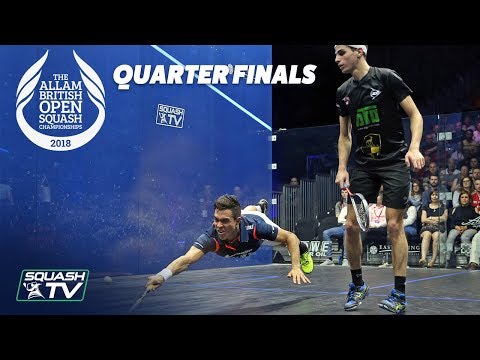 Squash: Allam British Open 2018 - Men's QF Roundup