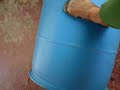 Barril azul