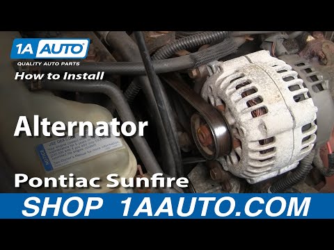 how to install an alternator