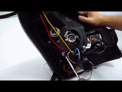 how to adjust astra h headlights