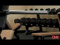 Ghostly image caught at gym