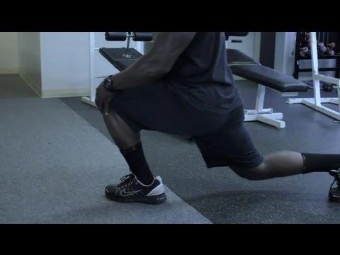 how to perform dynamic lunges