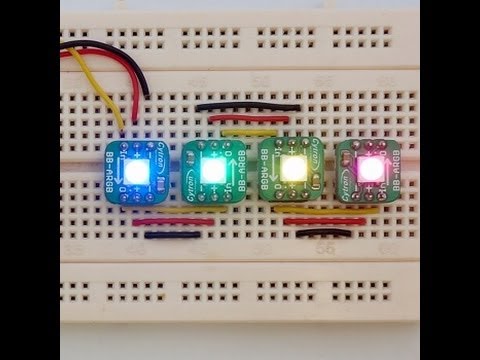 how to control ws2812b