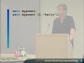 urbi: a new parallel   event driven script language for robotics games and more