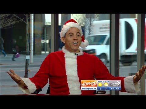 Steve-O in a Santa suit comedy and Killer Karaoke