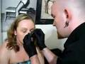 My sister fainting while getting her nose pierced!