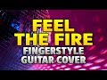 [Eurodance 90] Masterboy - Feel The Fire (Fingerstyle acoustic guitar cover with tabs)