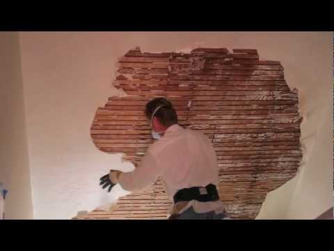 how to patch old plaster