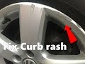 How To Repair Curb Rash On Any Wheel Rim