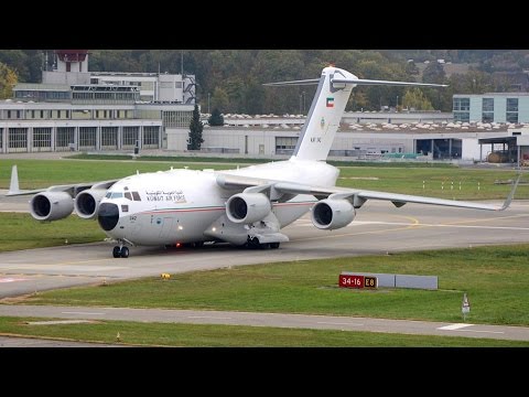 Kuwait Air Force C-17 Globemaster III at ZRH