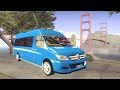 Mercedes Benz Sprinter Dolmus для GTA San Andreas видео 1