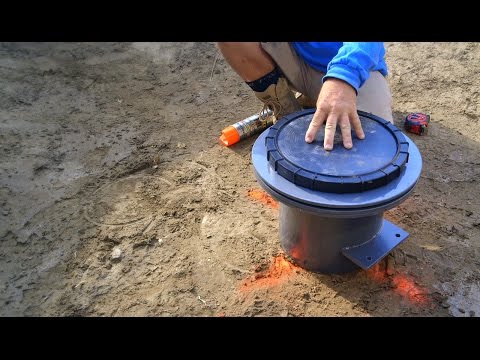 how to drain small pond