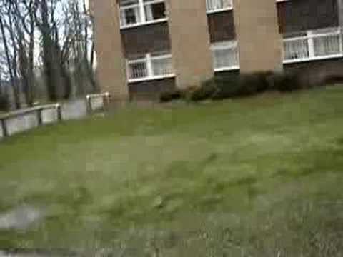 Snow in Nottingham University