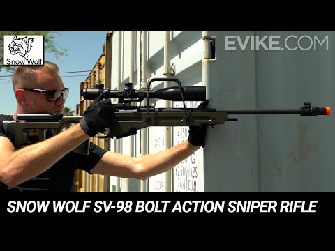 Snow Wolf SV-98 Bolt Action Airsoft Sniper Rifle - Review