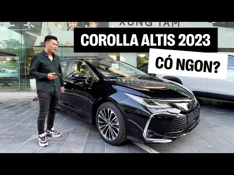 Ngồi thử Toyota Corolla Altis 2023 giá 780 triệu đồng: Thêm nâng cấp và tăng thời gian bảo hành